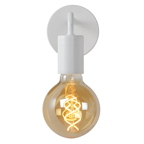 Lucide SCOTT - Wandlamp - 1xE27 - Wit - detail 1